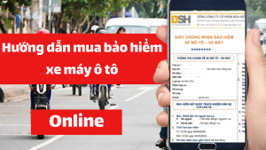 mua bảo hiểm xe máy ô tô online trên điện thoại tại nhà