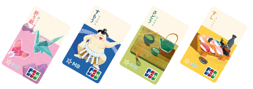làm thẻ hi collection mbbank bộ sưu tập Japanese Culture văn hóa nhật bản